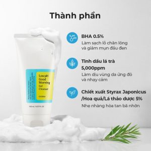 sữa rửa mặt dạng gel