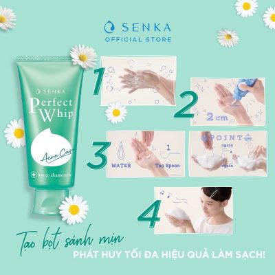 Sữa Rửa Mặt Senka Perfect Whip