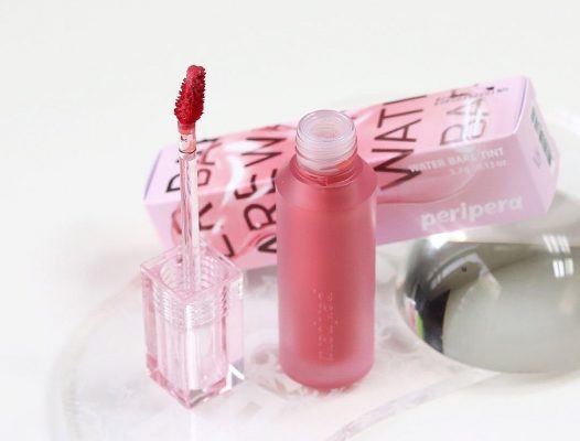 Son Tint Bóng Peripera Bare Water Tint căng bóng 3.7g